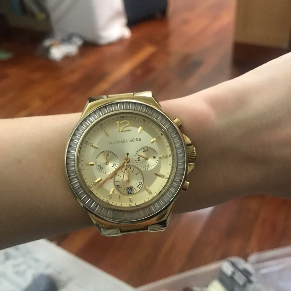 Michael Kors Womens Gold Watch